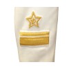 Weißer Admiral Naval Fleet Parade Coat mit Hemden